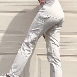 Brandy Melville Off White Jane Cargo Pants